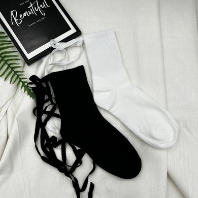 Женские носки с завязками