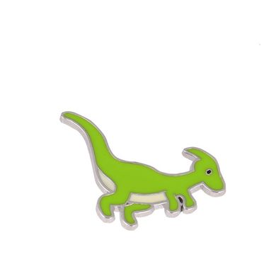 Металевий значок динозавр (пін на рюкзак) №6
