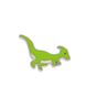 Металлический значок Динозавр (пин на рюкзак) №6