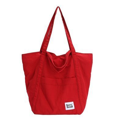 Женская тканевая сумка для покупок с двумя ручками Mak-Shop