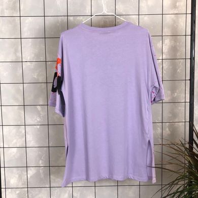 Подовжена жіноча футболка Фіолетовий