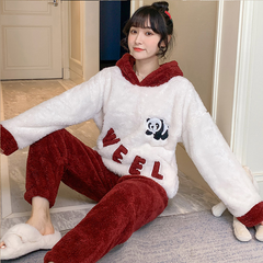 Теплая домашняя пижама Панда