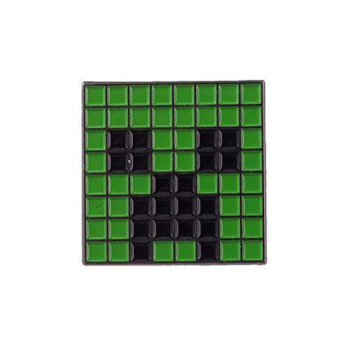 Металеві піни Minecraft &mdash; Крипер і піксельний меч, 2 дизайни