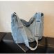 Джинсова жіноча сумка Denim Style блакитна