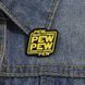 Металлический пин &laquo;Pew Pew Pew&raquo; &mdash; звук бластера Star Wars