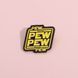 Металлический пин &laquo;Pew Pew Pew&raquo; &mdash; звук бластера Star Wars