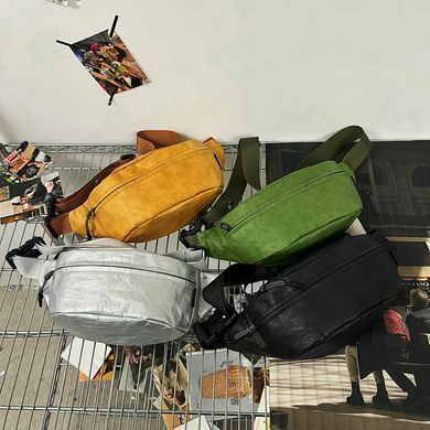 Нагрудна сумка через плече унісекс з матеріалу папір DuPont Tyvek
