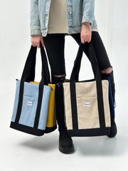 Женская сумка шоппер из вельвета Разные цвета