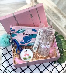 Подарочный набор для девочки "Фламинго"