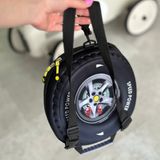 Детский рюкзак в форме колеса Черный