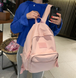 Легкий нейлоновый рюкзак Розовый