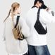 Сумка-бананка унисекс из плащевки &mdash; небольшая повседневная
