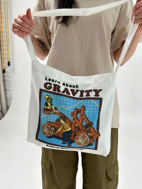 Сумка с ярким принтом GRAVITY