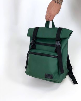 Чоловічий рюкзак ролл RollTop зелений Зелений