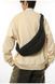 Бананка-слинг из плащевой ткани унисекс &mdash; Черная