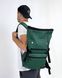 Мужской рюкзак ролл RollTop зеленый