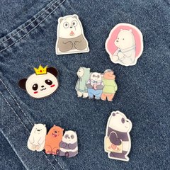 Значки на одяг Панда і друзі