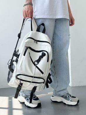 Стильный молодежный рюкзак от Mak-Shop Белый