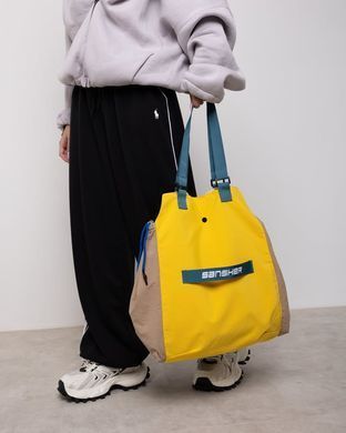Яркая сумка шоппер Street-style