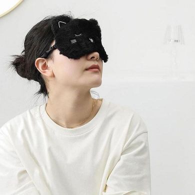 Пухнасті маски для сну
