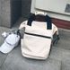 Нейлоновая сумка-рюкзак Бежевый
