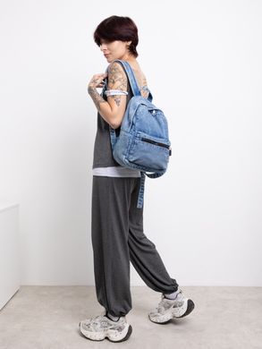 Небольшой джинсовый рюкзак Denim Style Светло-синий