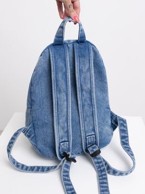 Небольшой джинсовый рюкзак Denim Style Светло-синий