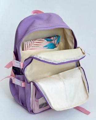 Молодежный фиолетовый рюкзак Фиолетовый