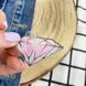 Пины для девочек Pink collection №6 Розовый бриллиант