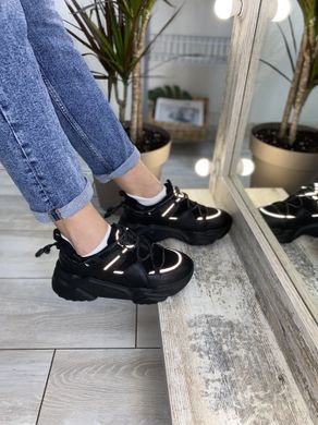 Жіночі повсякденні кросівки чорні Чорний