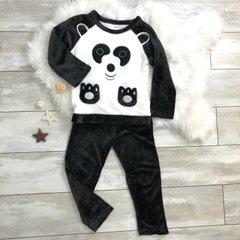 Детская пижама Панда Тёмно-серый
