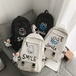 Молодіжний рюкзак з принтом Smile