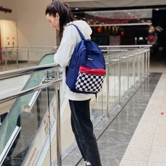 Молодіжний рюкзак з кишенею в клітку Разные цвета